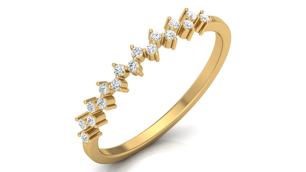 0.12 Ct Round Diamond Ring