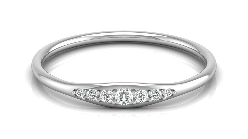 0.07 Ct Round Diamond Ring