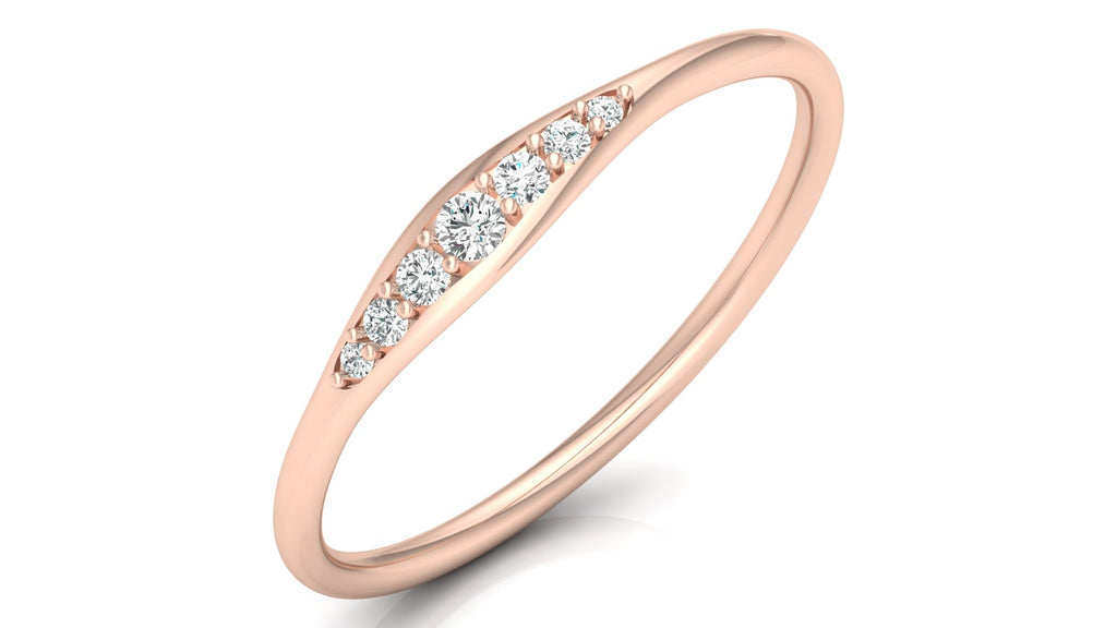 0.07 Ct Round Diamond Ring