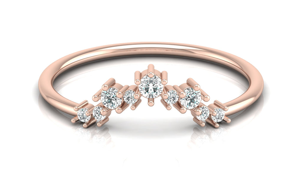 0.15 Ct Round Diamond Ring