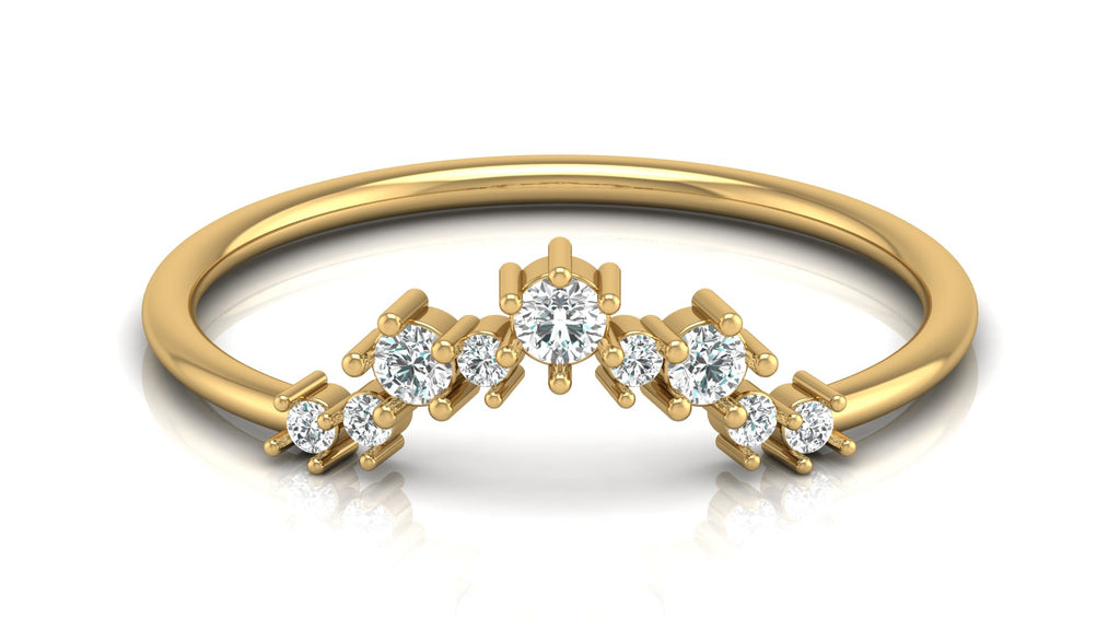 0.15 Ct Round Diamond Ring