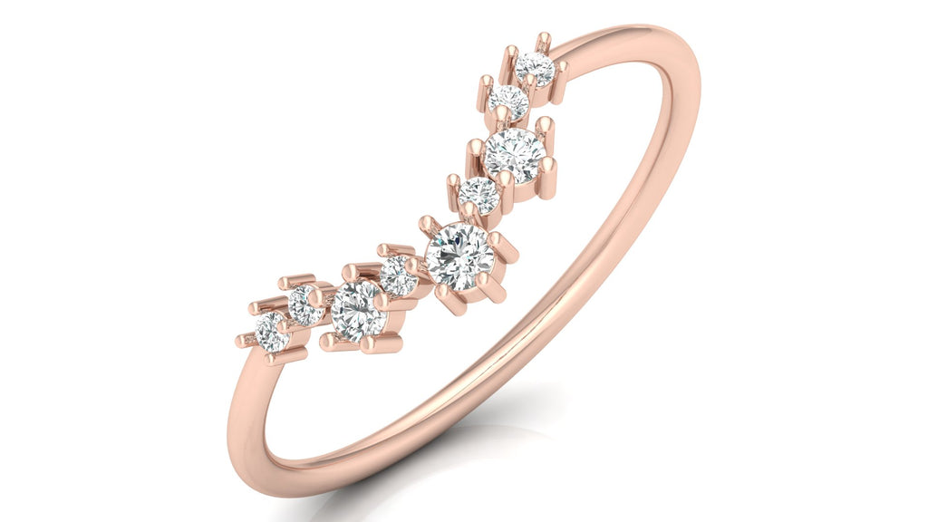 0.15 Ct Round Diamond Ring