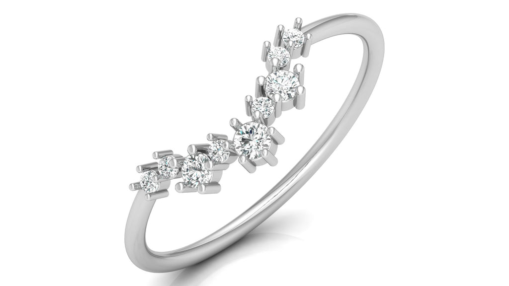 0.15 Ct Round Diamond Ring