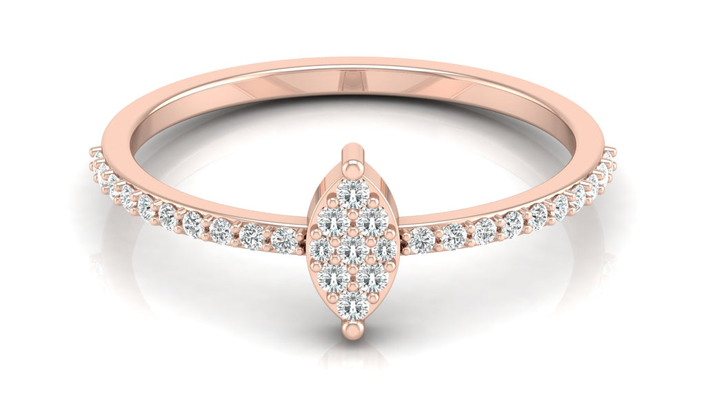 0.16 Ct Round Diamond Ring
