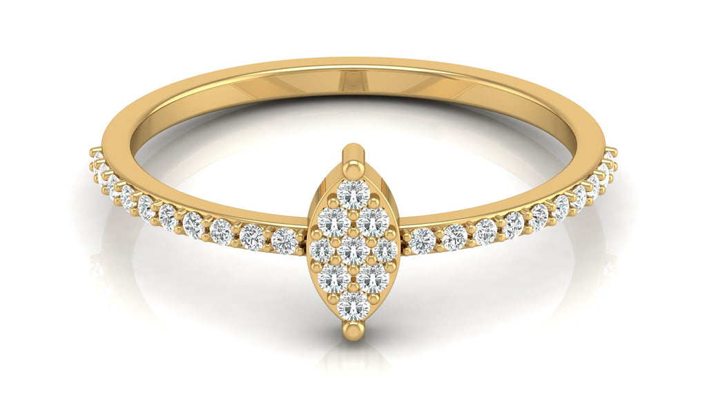 0.16 Ct Round Diamond Ring