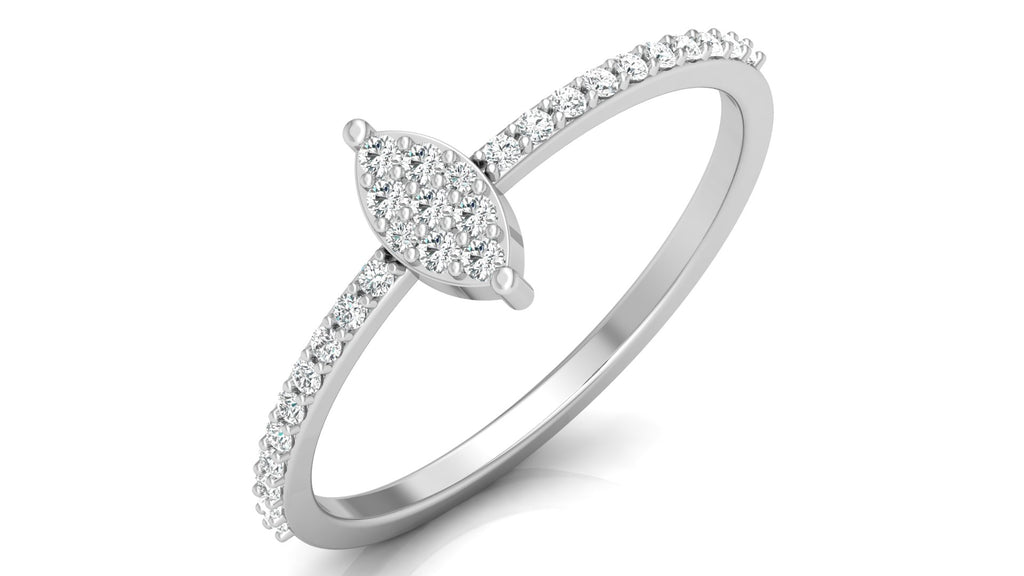 0.16 Ct Round Diamond Ring