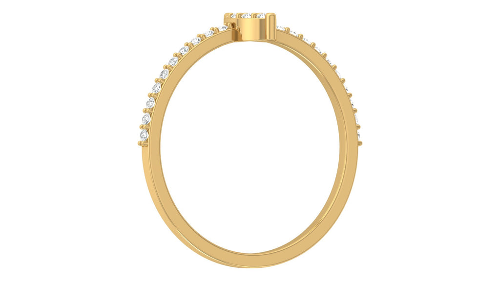 0.16 Ct Round Diamond Ring
