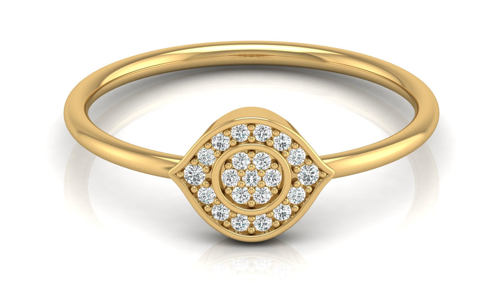 0.08 Ct Round Diamond Ring