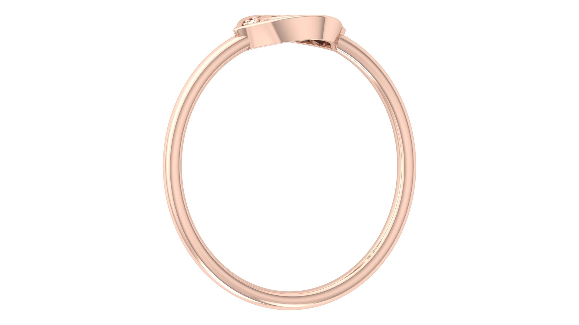 0.08 Ct Round Diamond Ring