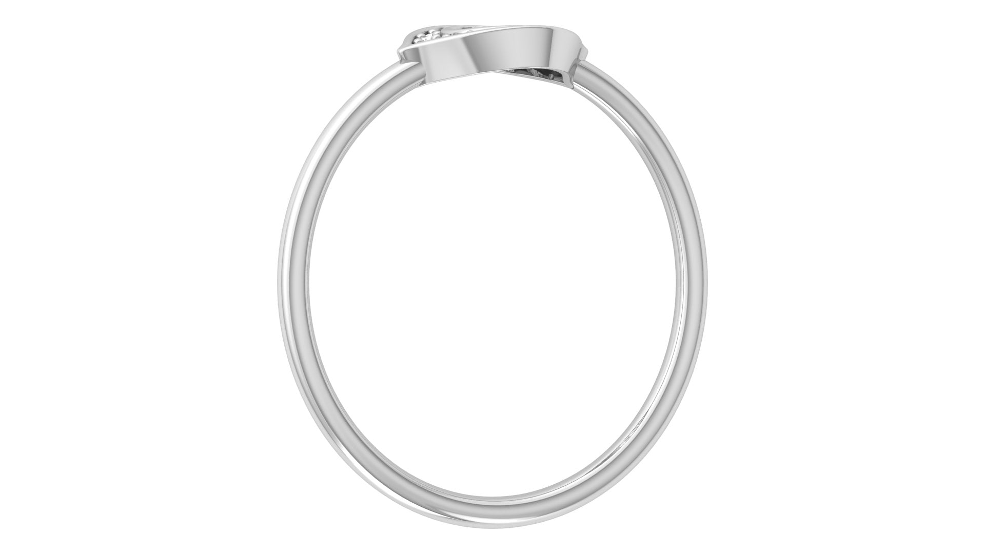 0.08 Ct Round Diamond Ring