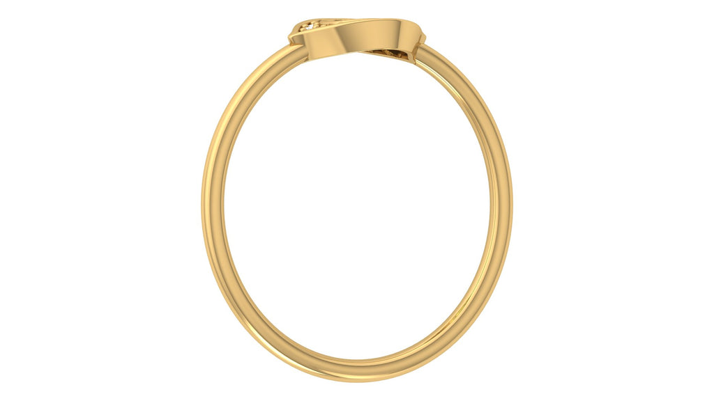 0.08 Ct Round Diamond Ring