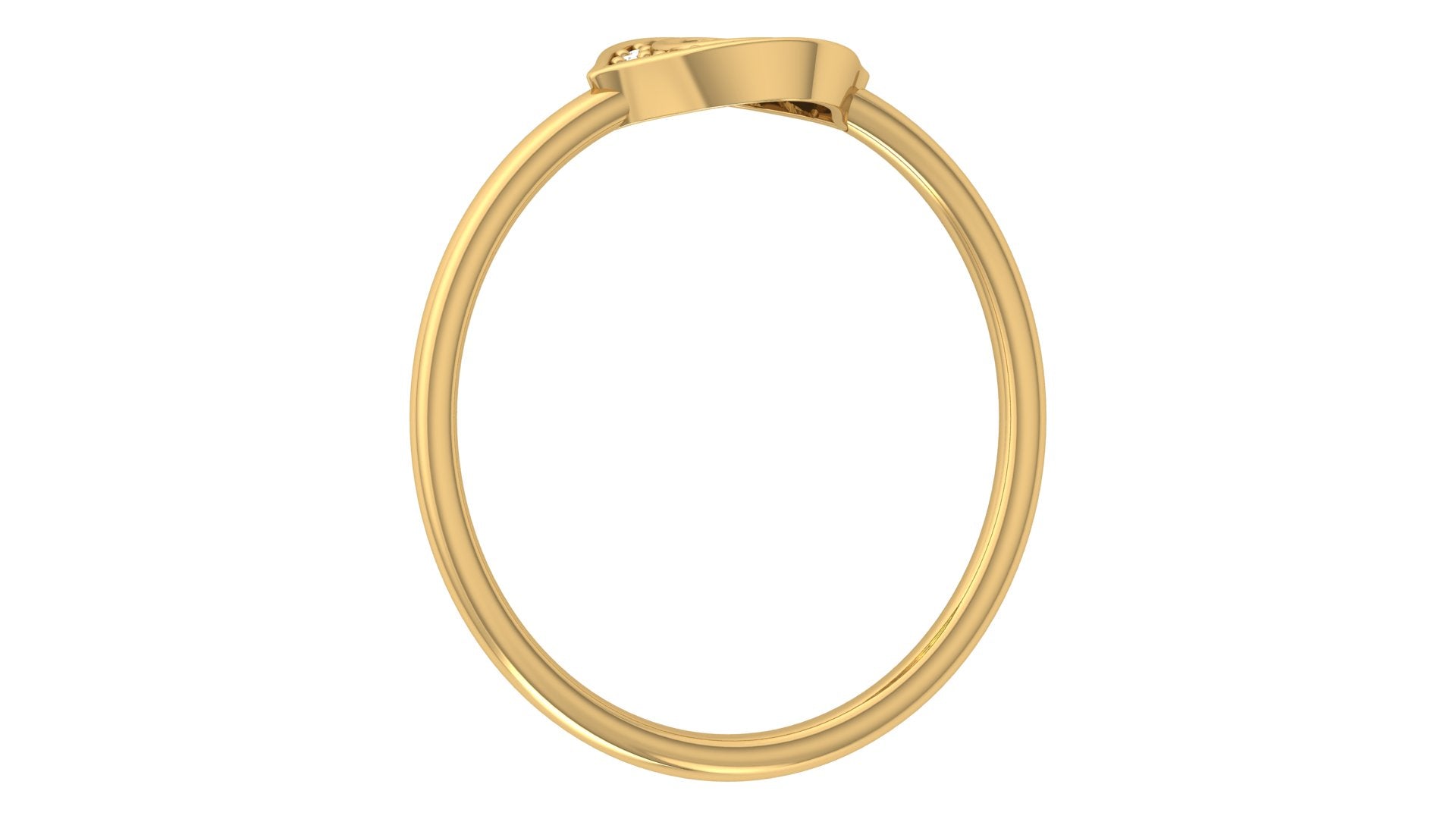 0.08 Ct Round Diamond Ring