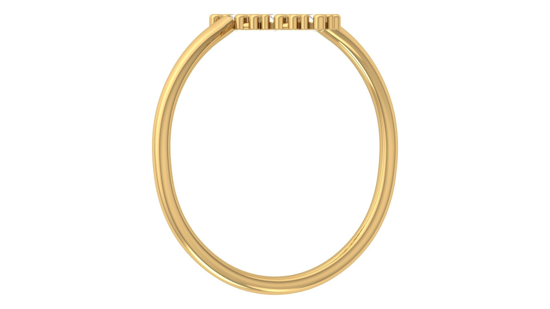 0.09 Ct Round Diamond Ring