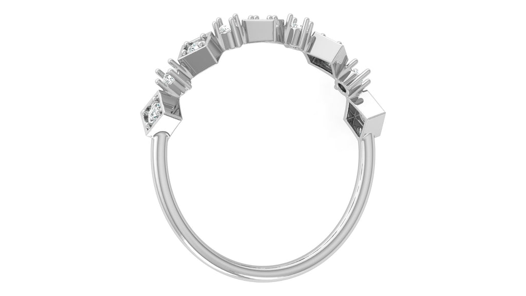 0.14 Ct Round  Diamond Ring