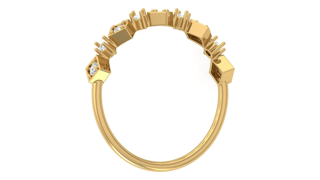 0.14 Ct Round  Diamond Ring