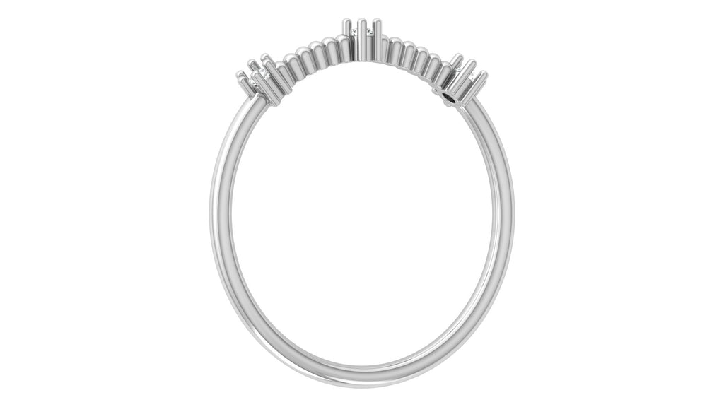 0.04 Ct Round  Diamond Ring