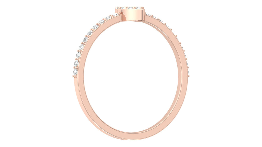 0.17 Ct Round  Diamond Ring