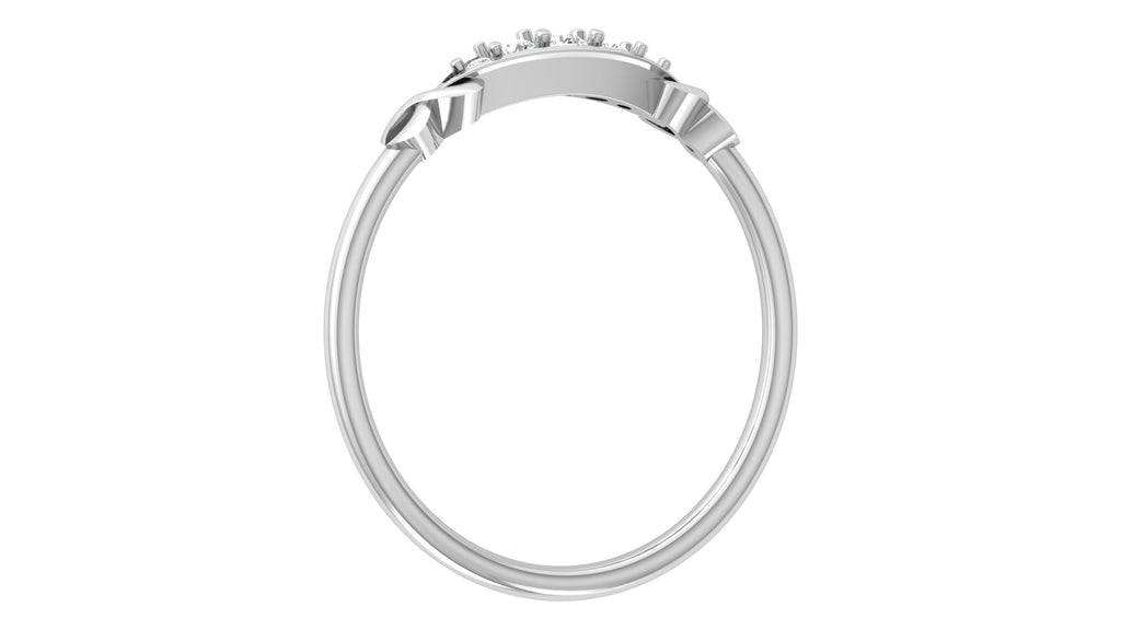 0.08 Ct Round  Diamond Ring