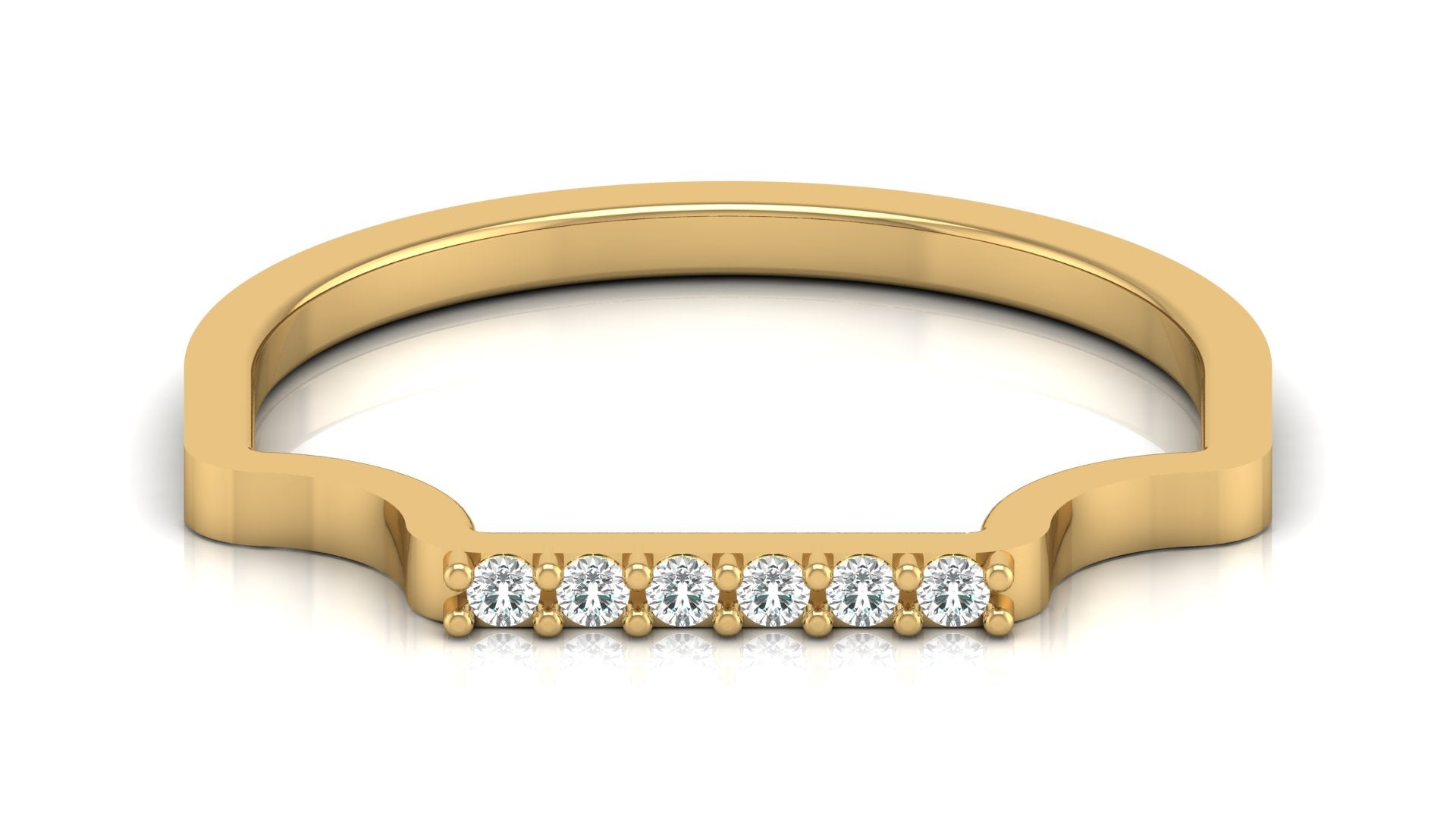 0.06 Ct Round Diamond Ring