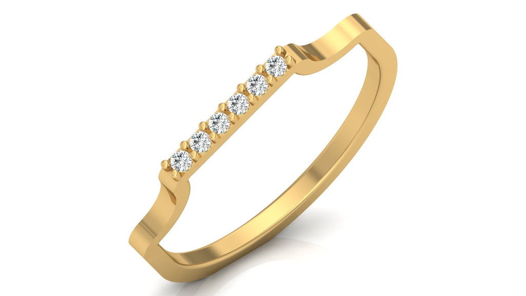 0.06 Ct Round Diamond Ring