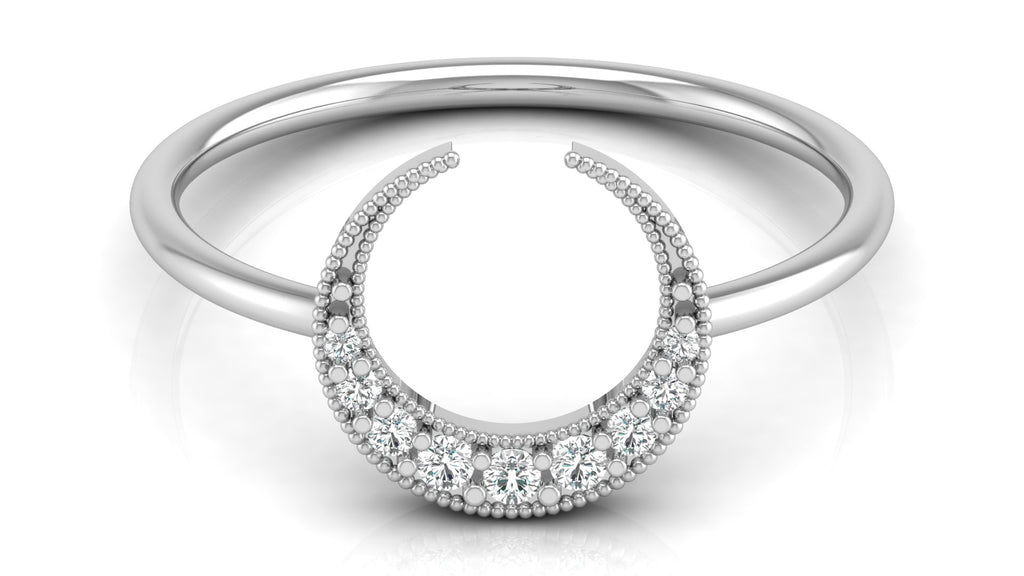 0.07 Ct Round Diamond Ring