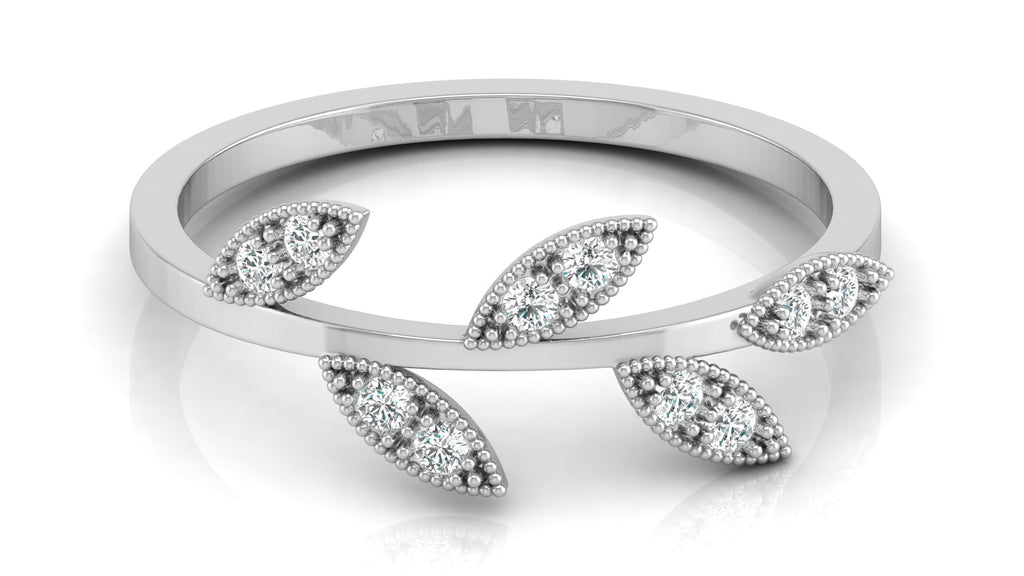 0.13 Ct Round Diamond Ring