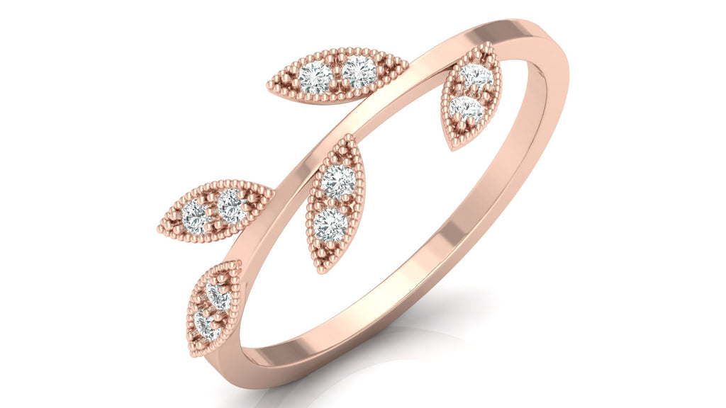 0.13 Ct Round Diamond Ring