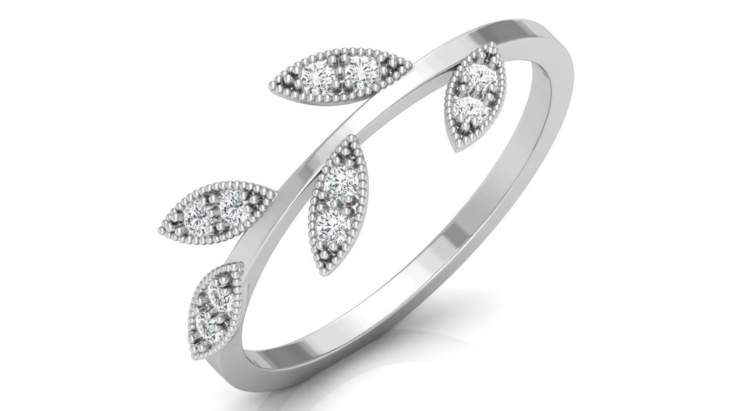 0.13 Ct Round Diamond Ring