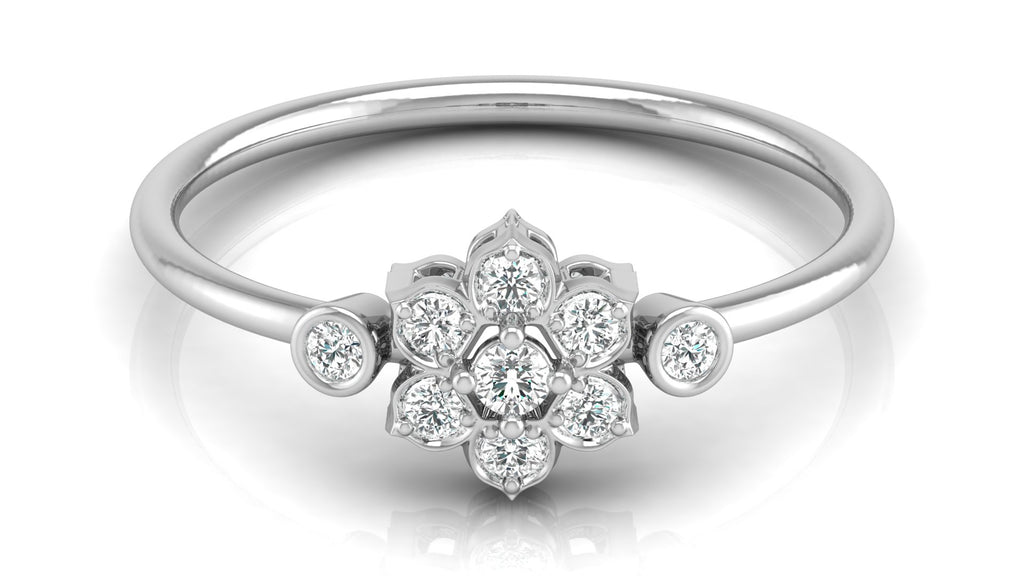 0.14 Ct Round Diamond Ring