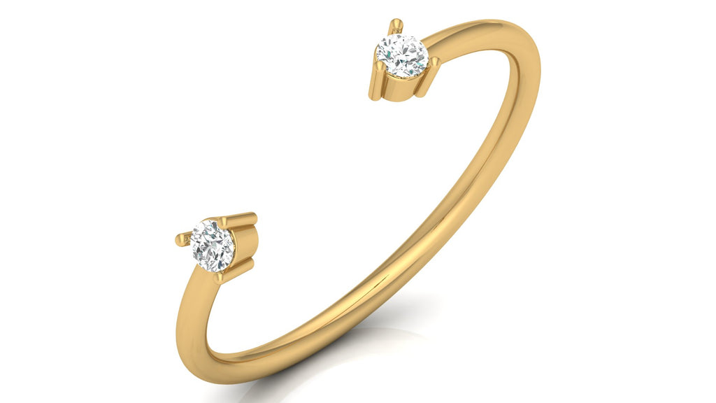 0.08 Ct Round Diamond Ring