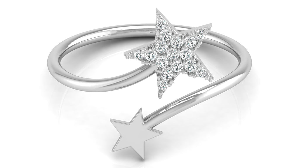 0.09 Ct Round Diamond Ring