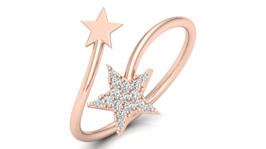 0.09 Ct Round Diamond Ring