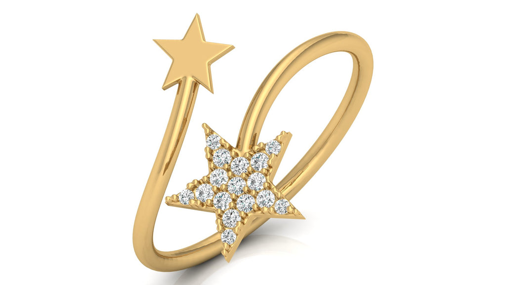 0.09 Ct Round Diamond Ring