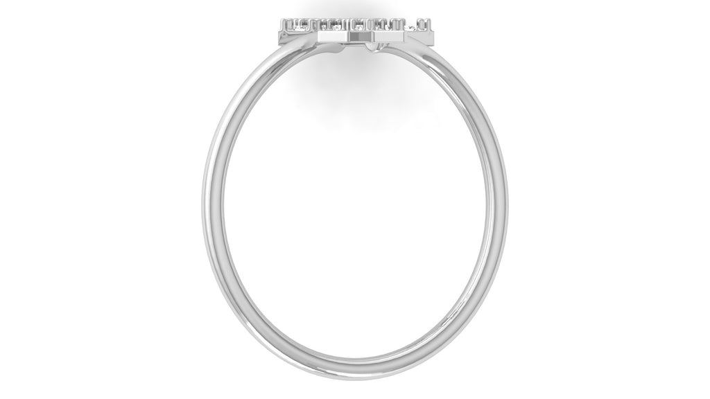 0.09 Ct Round Diamond Ring