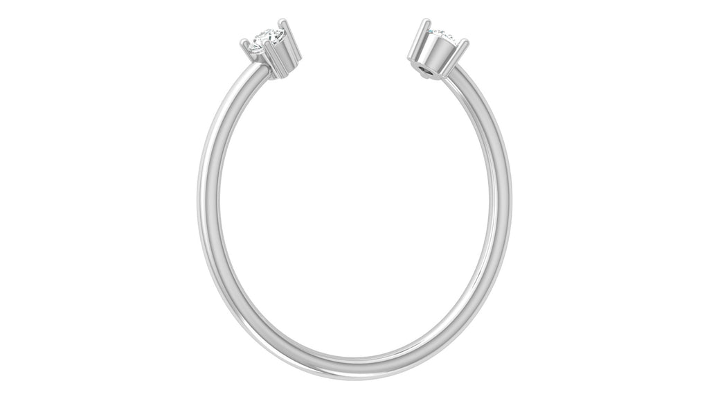 0.08 Ct Round Diamond Ring