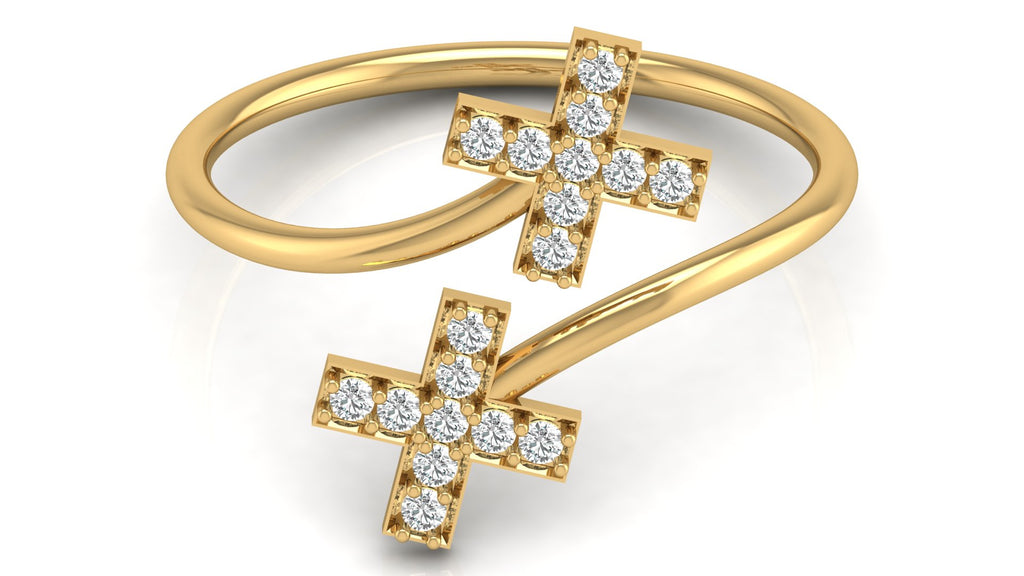 0.15 Ct Round Diamond Ring