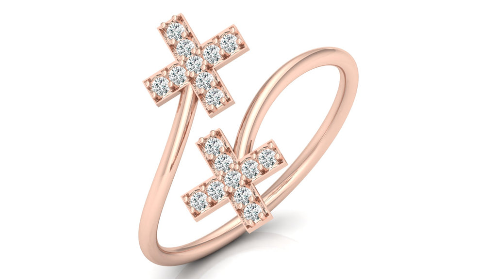 0.15 Ct Round Diamond Ring
