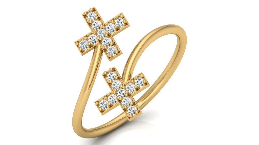0.15 Ct Round Diamond Ring