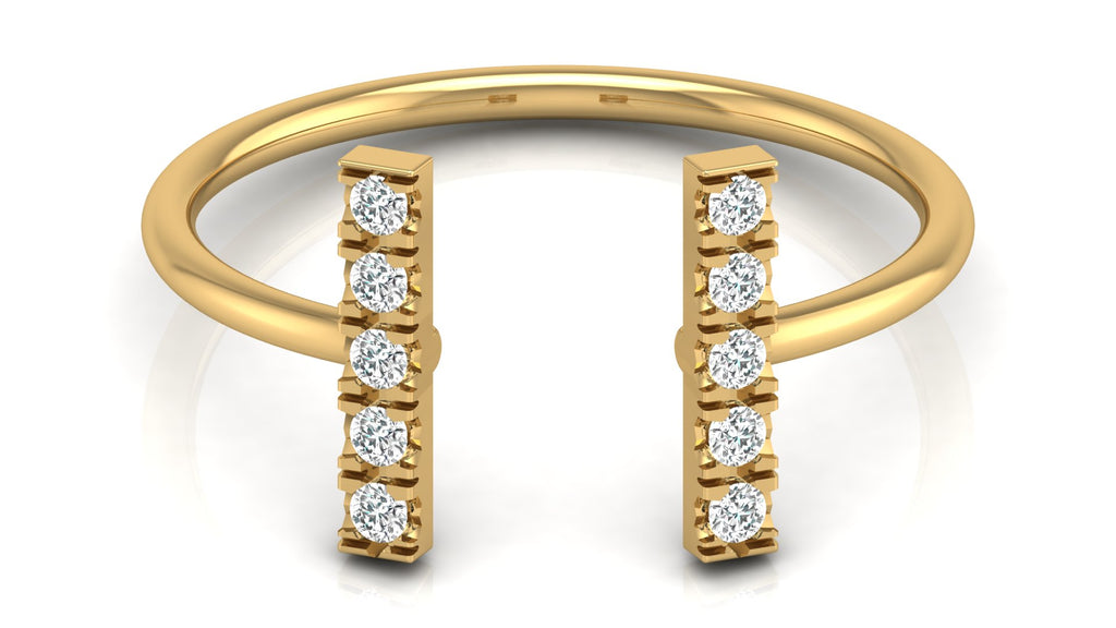 0.13 Ct Round Diamond Ring