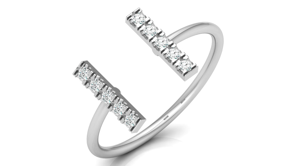 0.13 Ct Round Diamond Ring