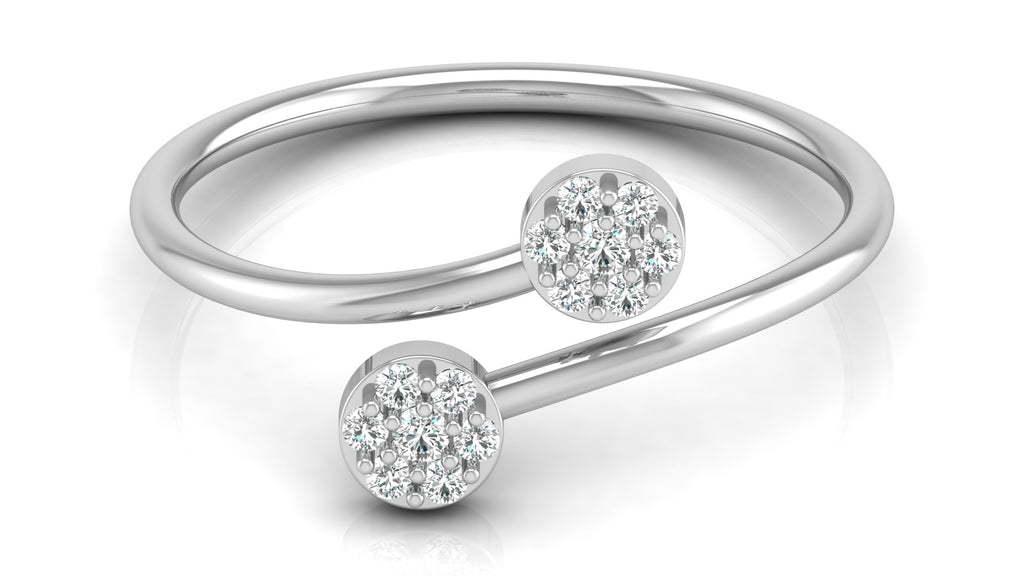 0.1 Ct Round Diamond Ring