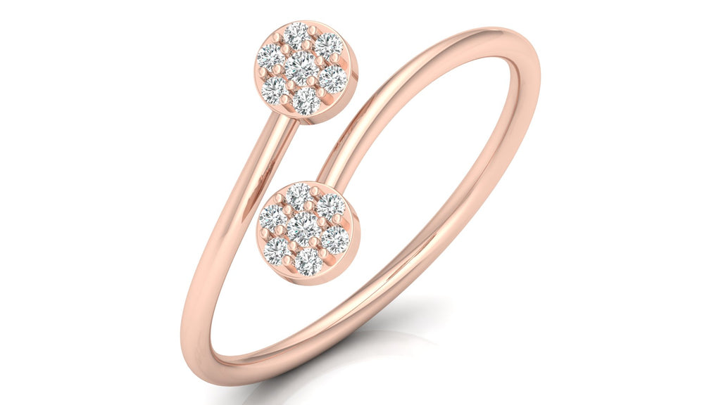 0.1 Ct Round Diamond Ring