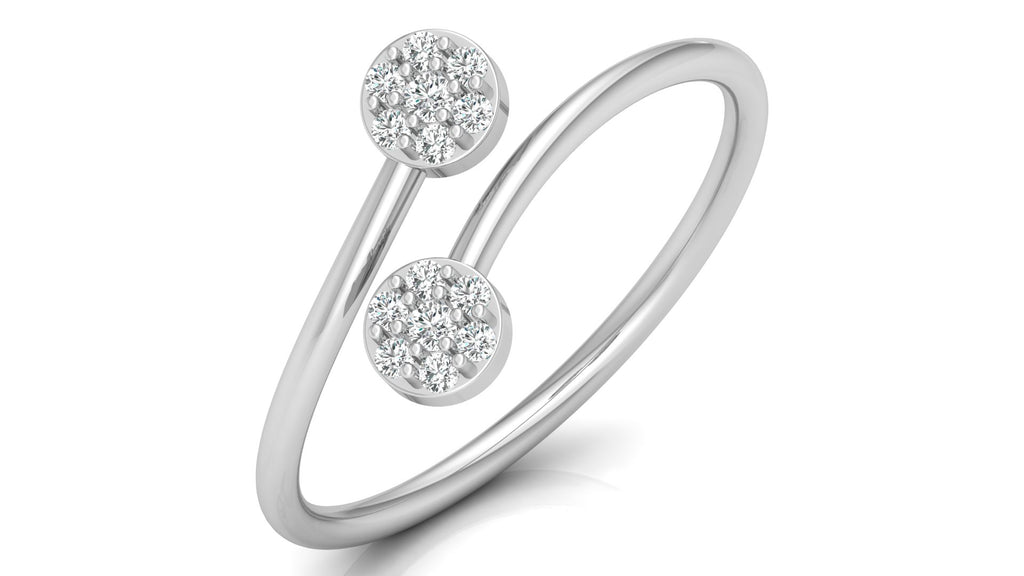 0.1 Ct Round Diamond Ring