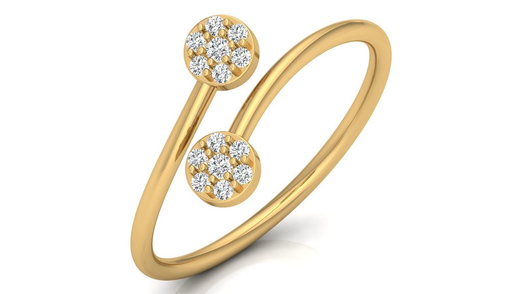 0.1 Ct Round Diamond Ring