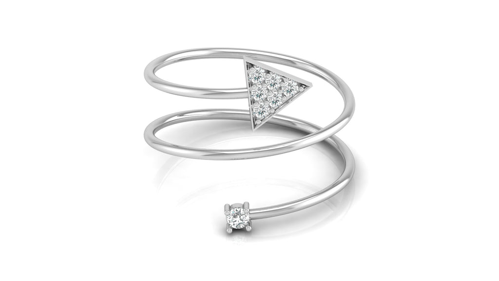 0.11 Ct Round Diamond Ring