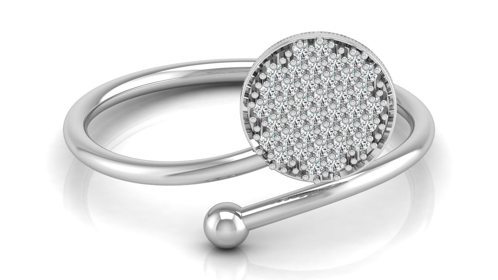 0.14 Ct Round Diamond Ring