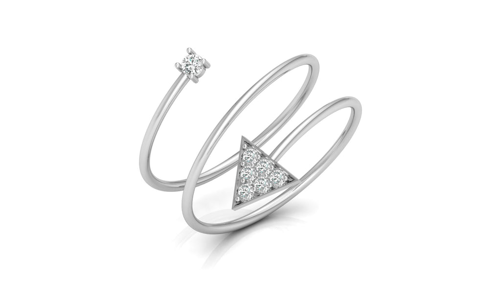 0.11 Ct Round Diamond Ring