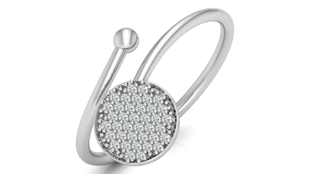 0.14 Ct Round Diamond Ring