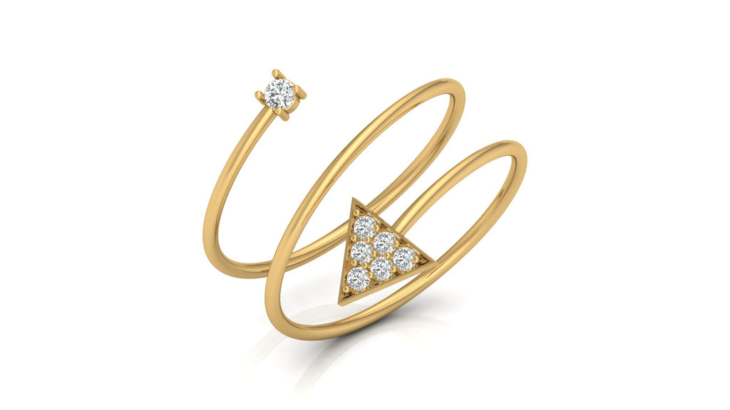 0.11 Ct Round Diamond Ring