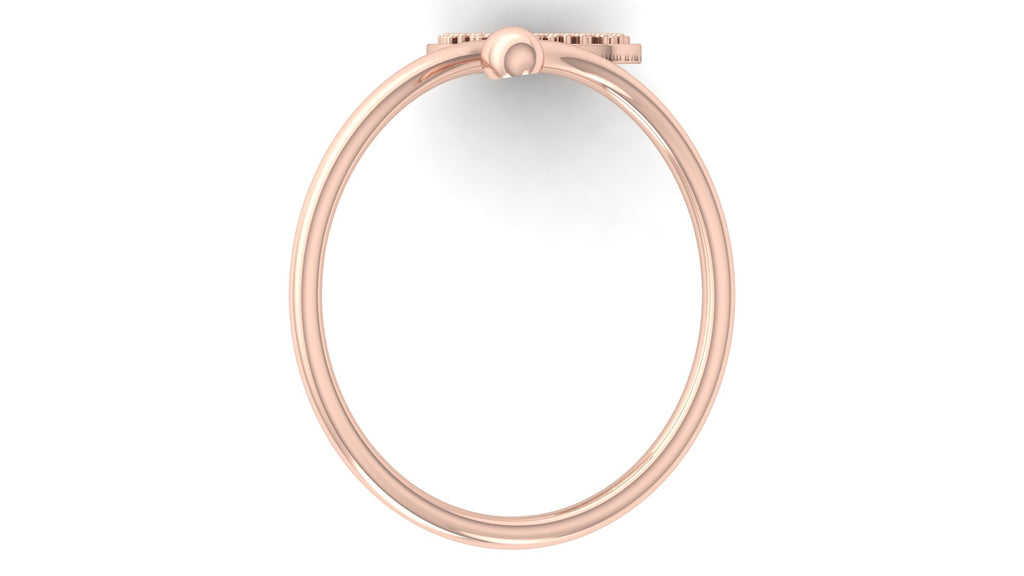 0.14 Ct Round Diamond Ring